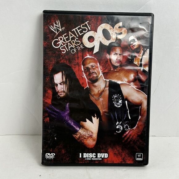 WWE Greatest Stars of the 90s (DVD, 2015)Authentic US Release - Picture 1 of 4
